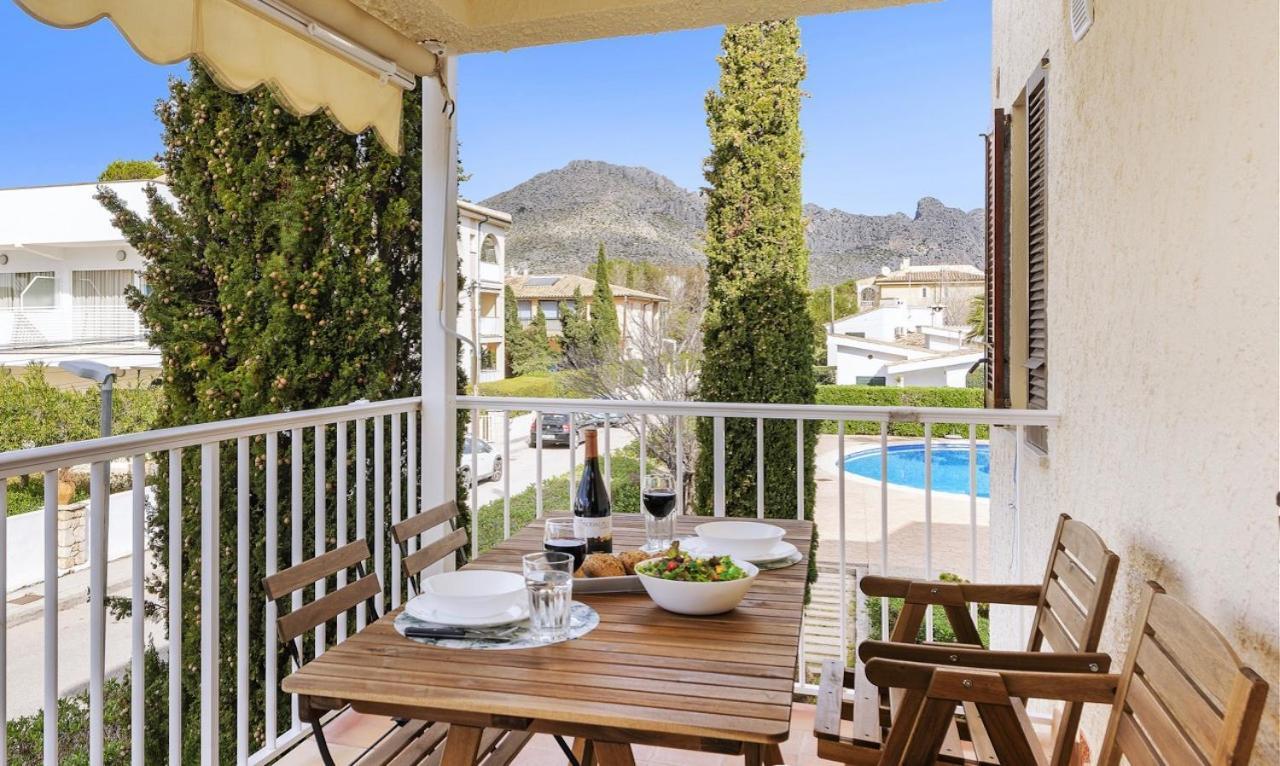 Seaside Apartment Las Mimosas In Puerto Pollensa Extérieur photo